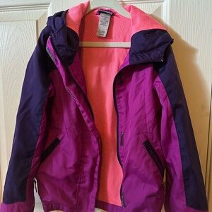 Champion Kids Raincoat in Pink and Purple
